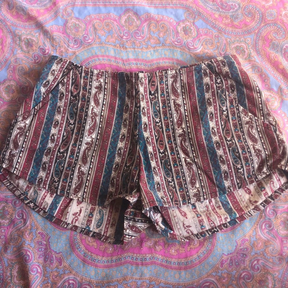 Furst Of a Kind. Size XS- S. Boho Shorts.